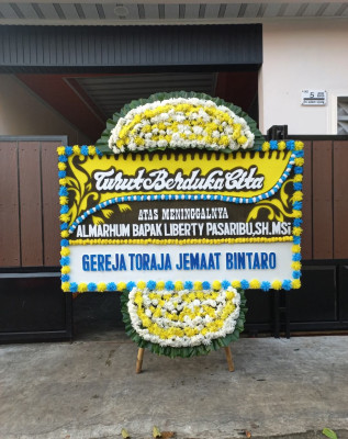 Papan Bunga Duka di Kadaleman